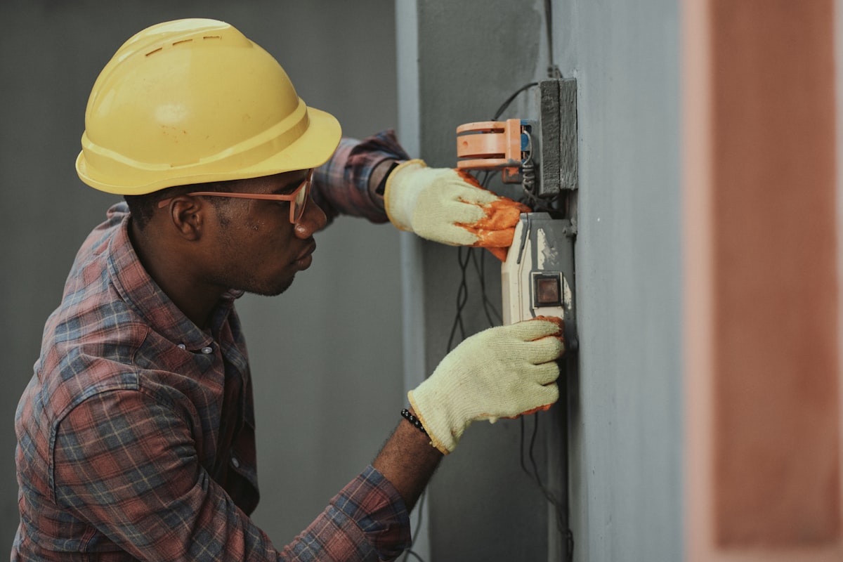 Professional home service technician